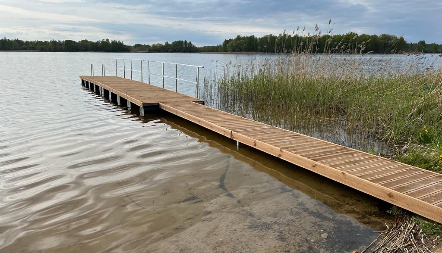 Ludzas novadā tiek uzlabota peldvietu infrastruktūra