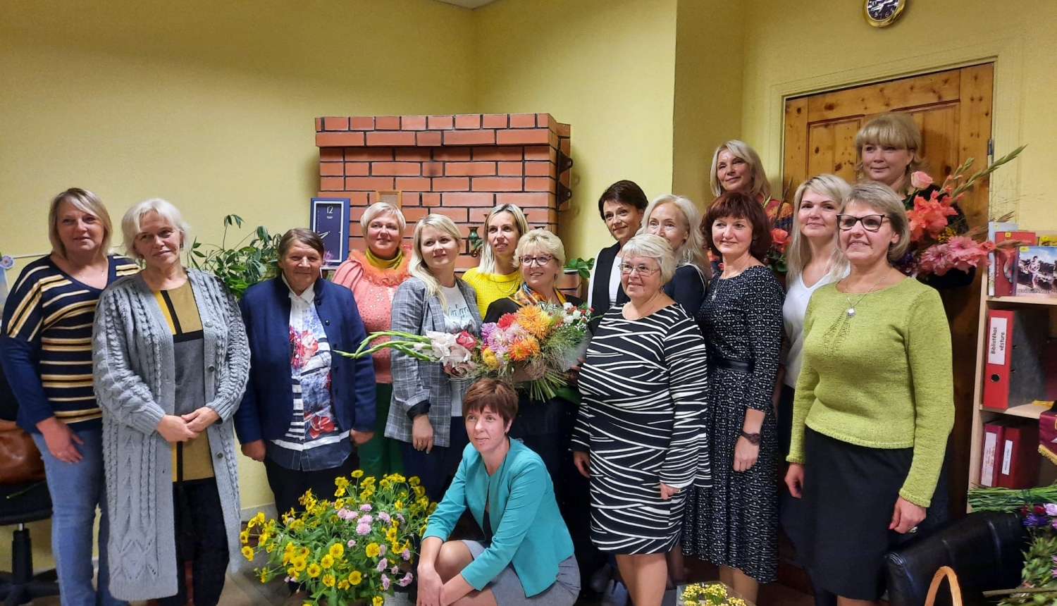 Dzejas diena kopā ar novadnieci Valentīnu Mortukāni